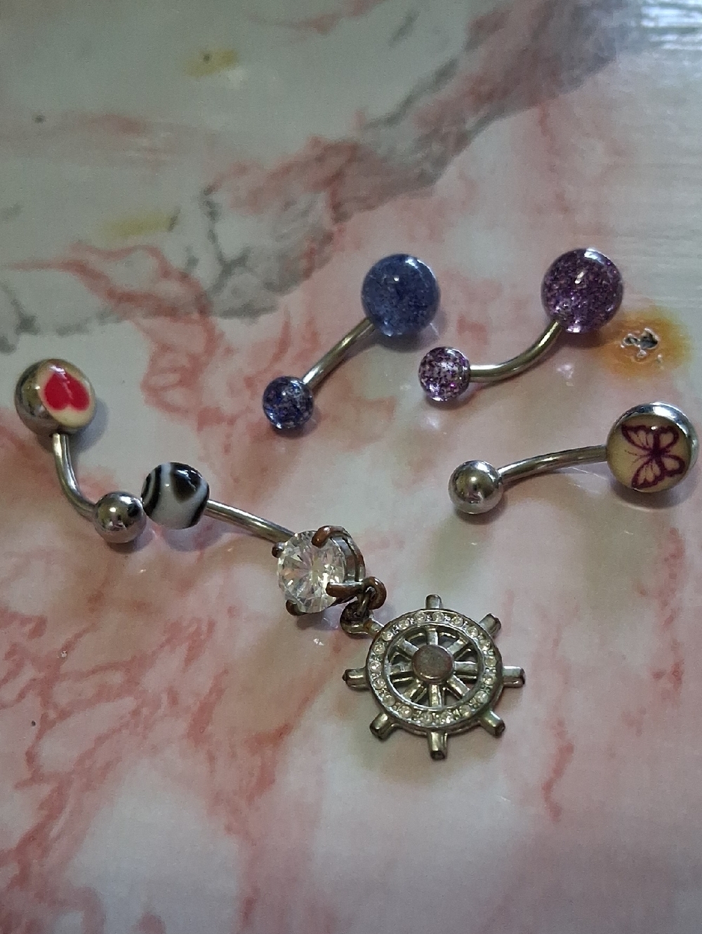 Body Jewlery 6 Pc